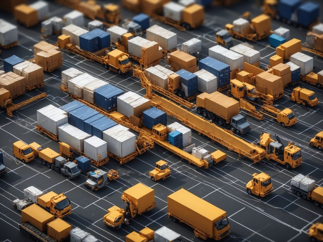 SPXD logistics fleet loading insured cargo
